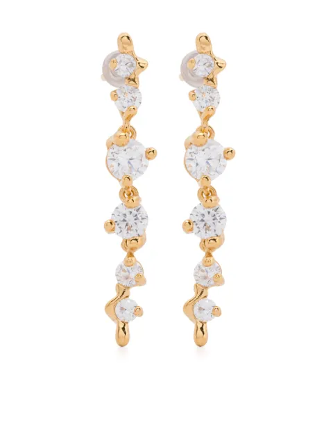Maria Black medium Artic earrings