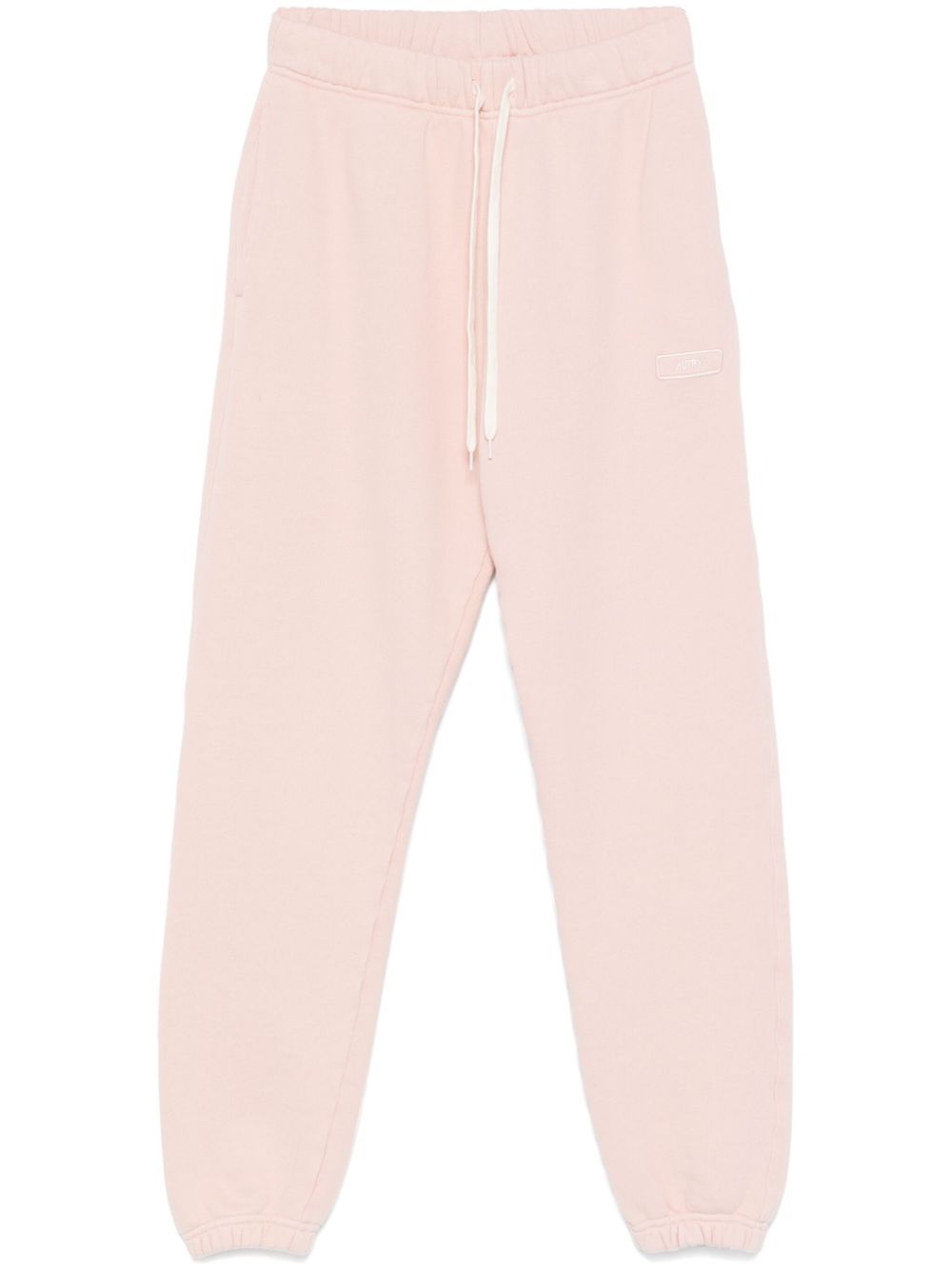 Autry logo-embroidered track pants Roze