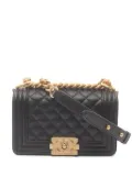 CHANEL Pre-Owned 2021 small Boy Chanel shoulder bag - Black