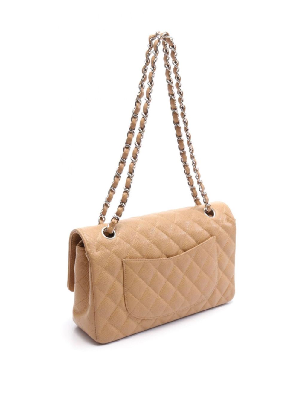 CHANEL Pre-Owned 2003-2004 Matelassé shoulder bag - Beige