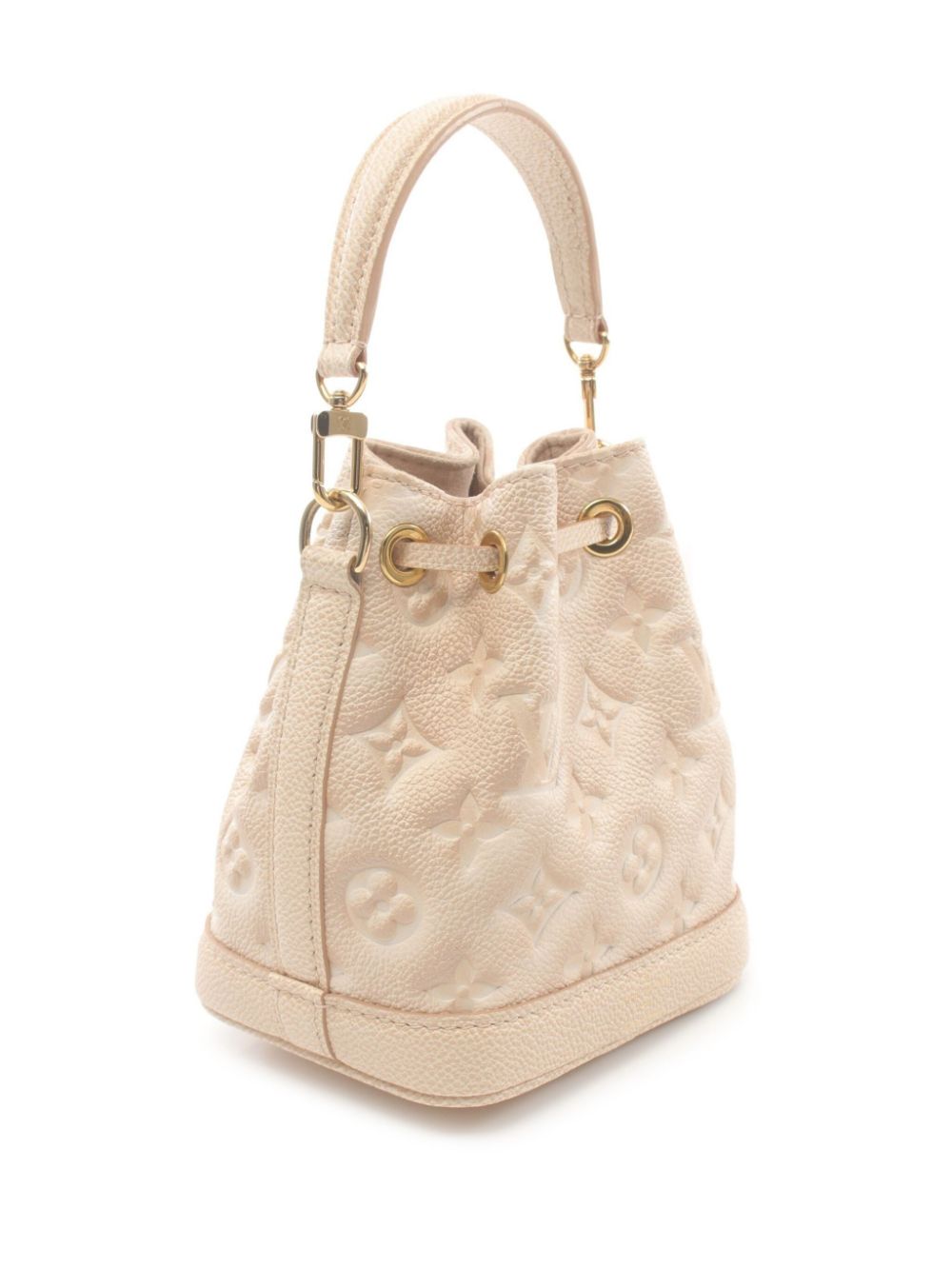 Louis Vuitton Pre-Owned 2021 Nano Noé bucket bag - Beige