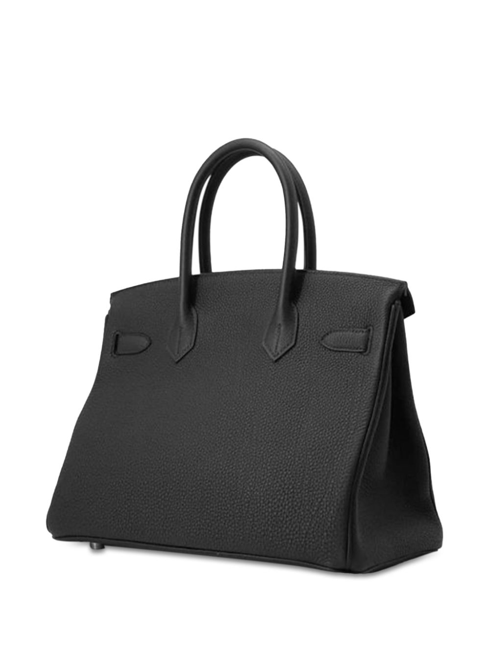 Hermès Pre-Owned 2024 Togo Birkin Retourne 30 handbag - Zwart