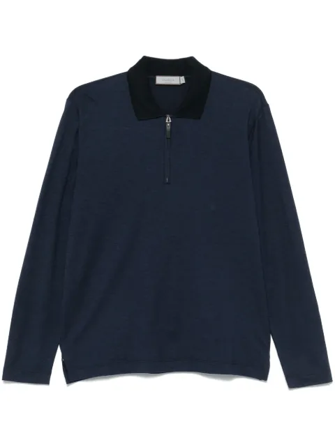 Canali jersey polo shirt