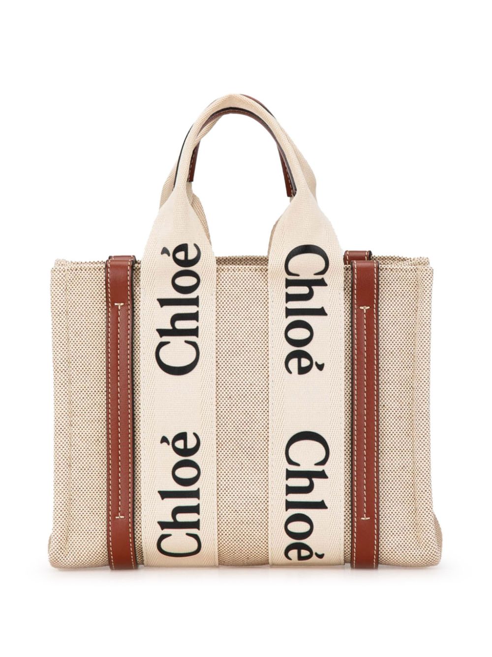 Chloé Pre-Owned 2000 Small Canvas Woody tote bag - Brown