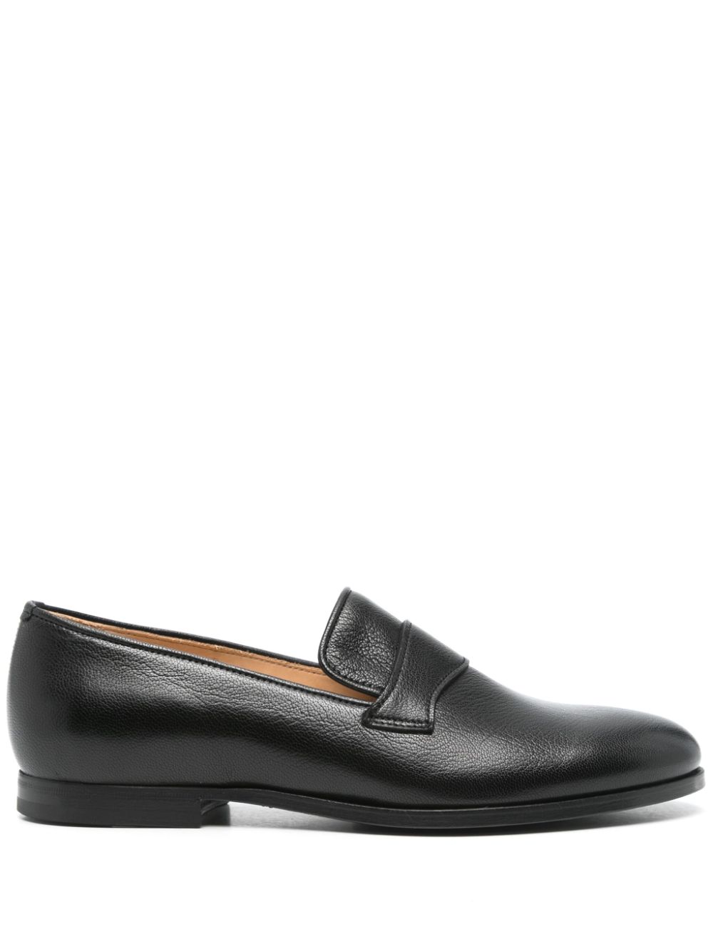 A.P.C. Leren loafers Zwart