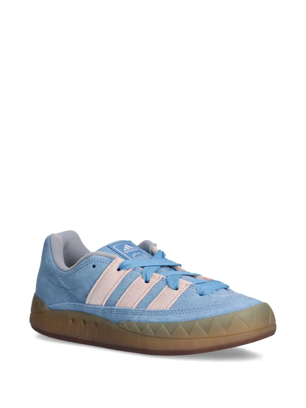 adidas suede three-stripe trainers | Low-Tops | Image 2