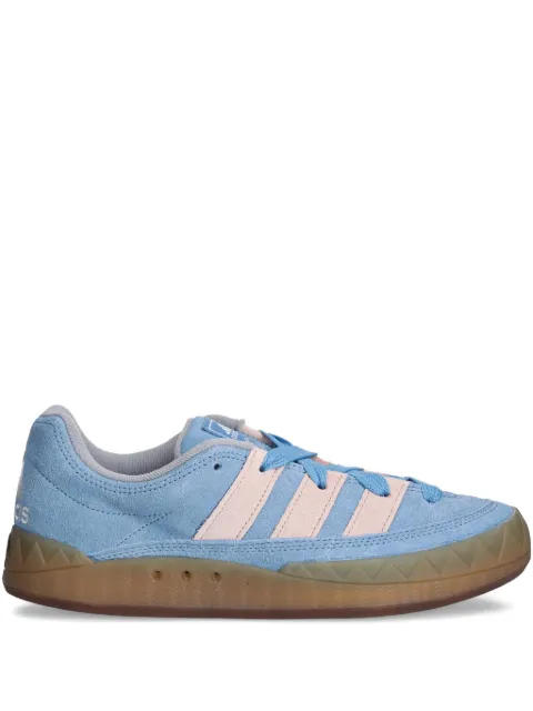 adidas suede three-stripe trainers