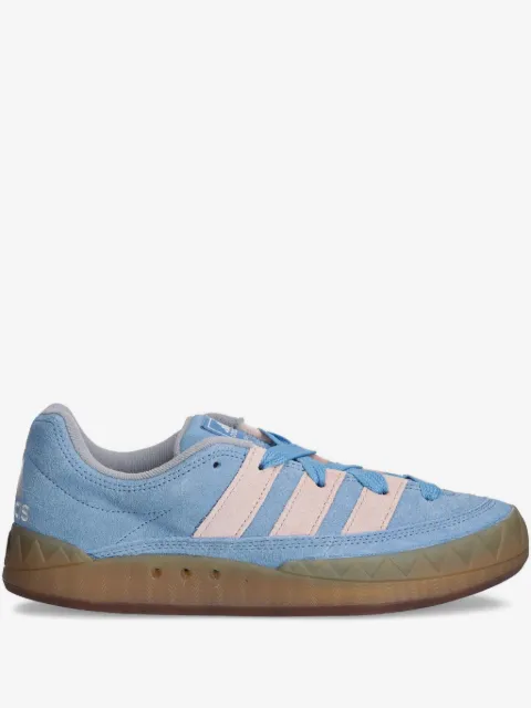 adidas suede three-stripe trainers
