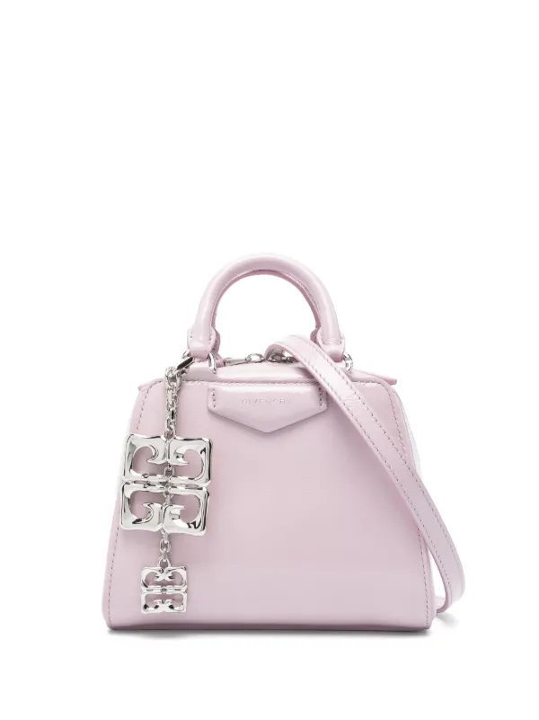 【GIVENCHY】NANO ANTIGONA CUBE BAG Nano Antigona Cube bag in patent leather in - vermillon