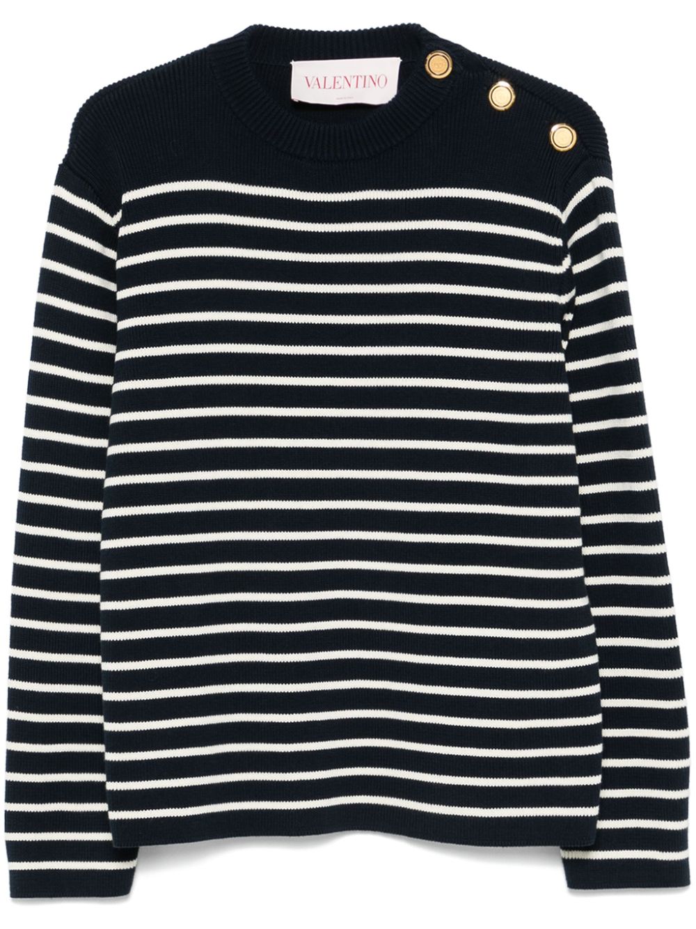 Valentino Garavani striped sweater - Blue