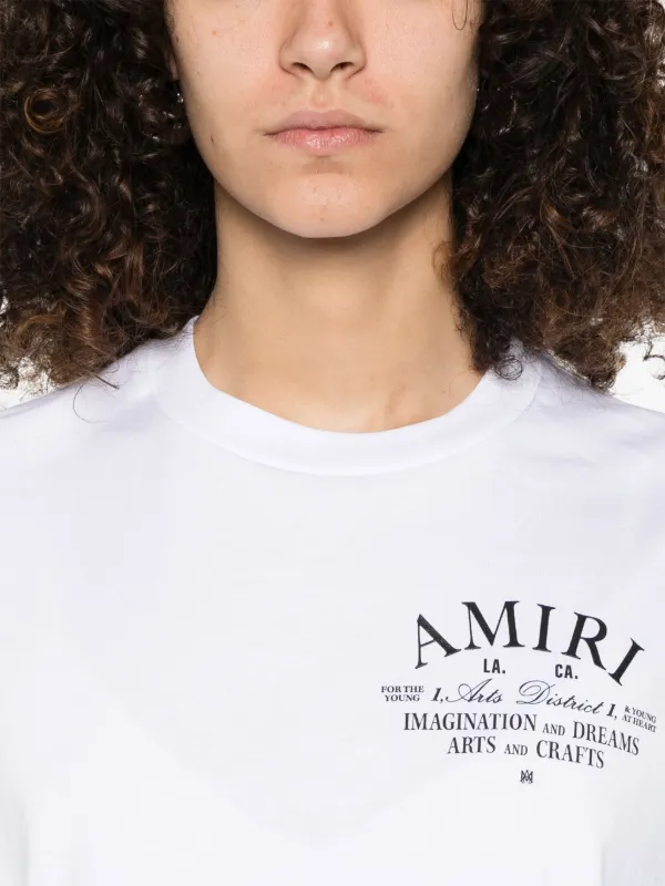 AMIRI Arts District T-shirt | White | FARFETCH