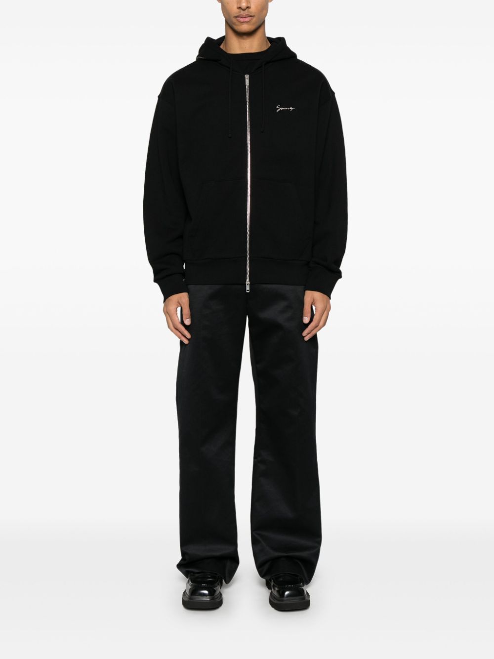 Givenchy Hubert hoodie met print - Zwart