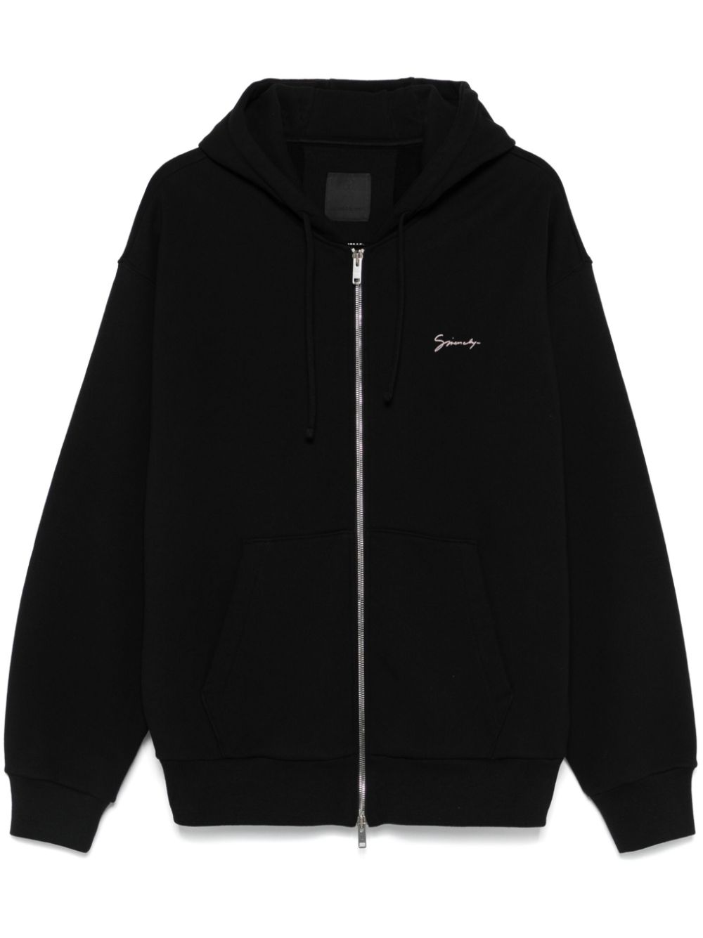 Givenchy Hubert objects-print hoodie - Black