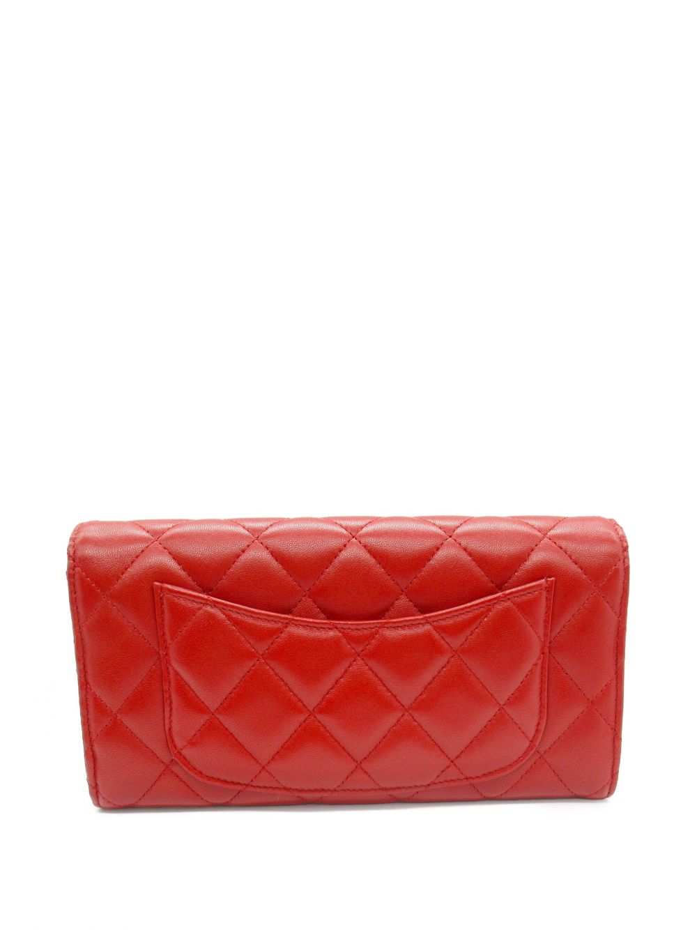 CHANEL Pre-Owned 2020-2021 CC wallet - Rood