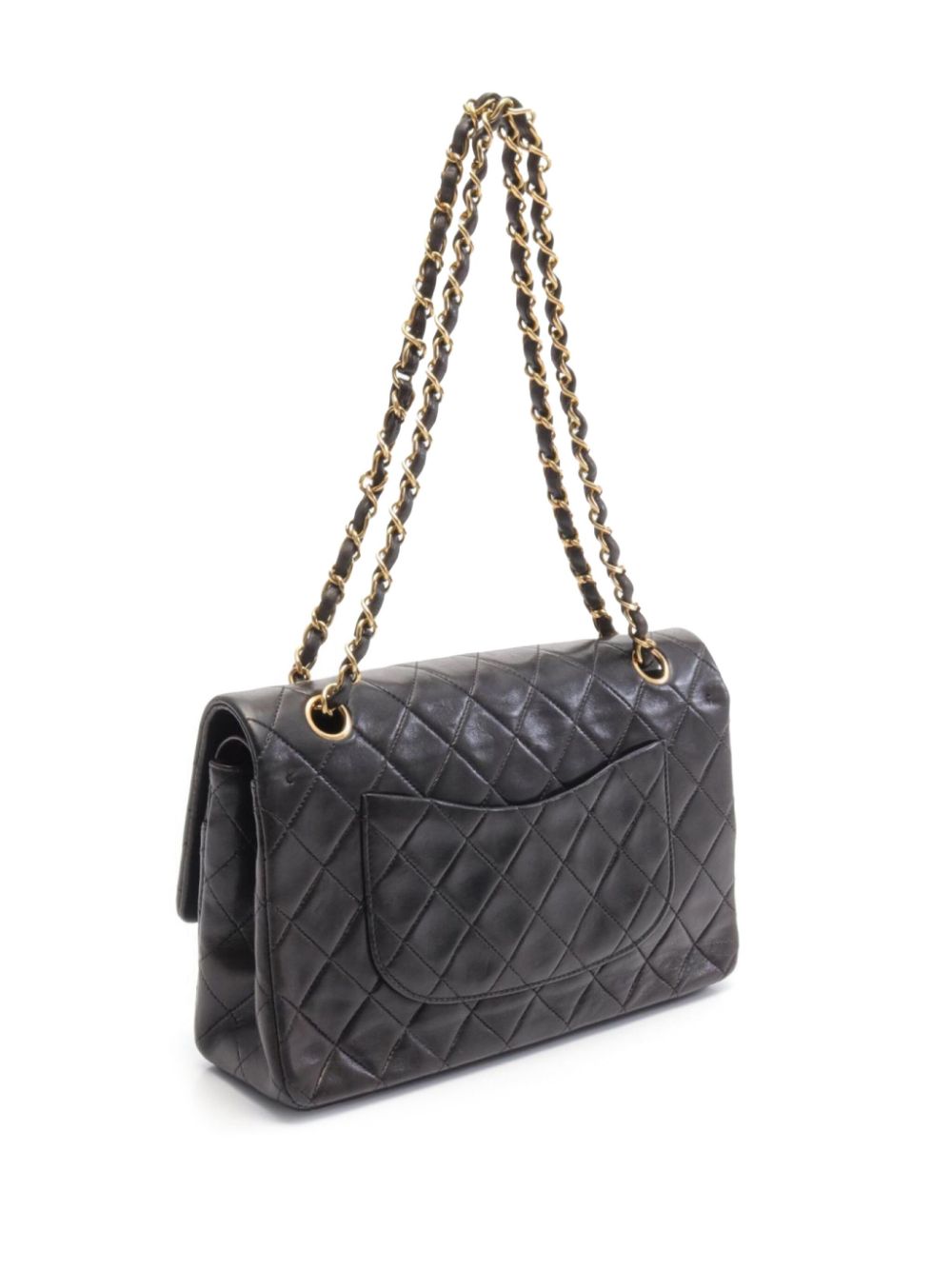 CHANEL Pre-Owned 1994-1996 flap shoulder bag - Zwart