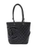 CHANEL Pre-Owned 2005-2006 medium Cambon tote bag - Black