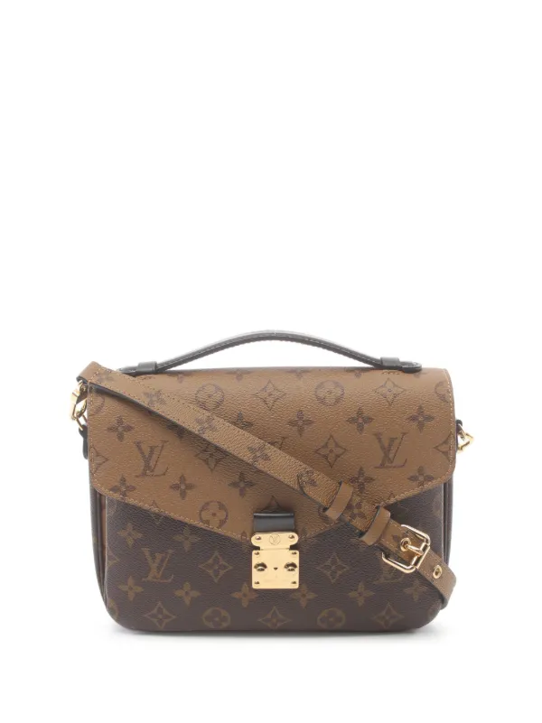 Louis Vuitton Pre-Owned 2020 Pochette Metis MM two-way Bag | Brown  