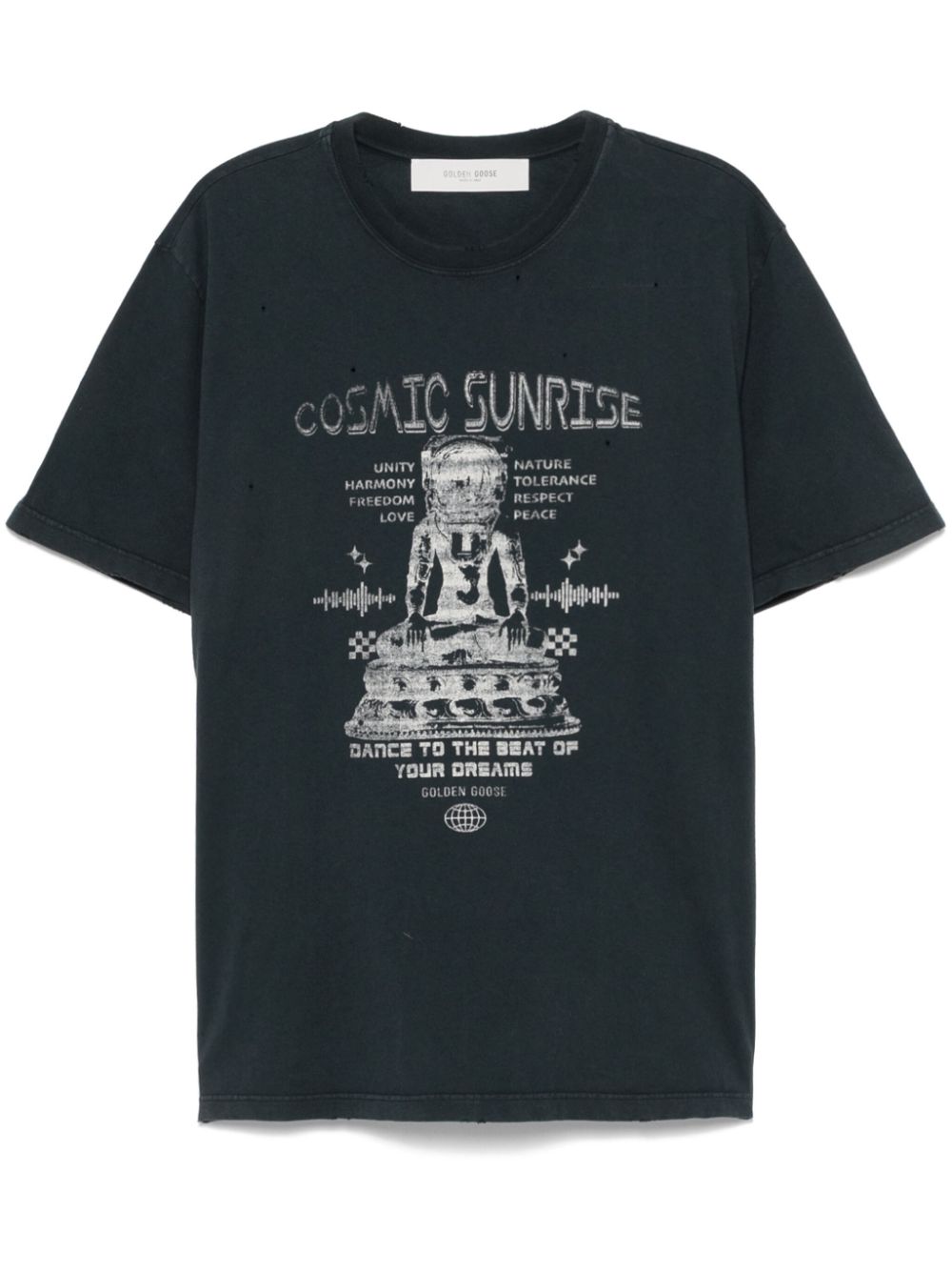 Golden Goose graphic-print T-shirt - Grey