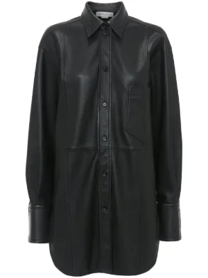 TOM FORD トム・フォード ポインテッドカラー シャツ | ブラック
