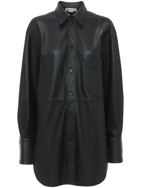Victoria Beckham leather shirt 