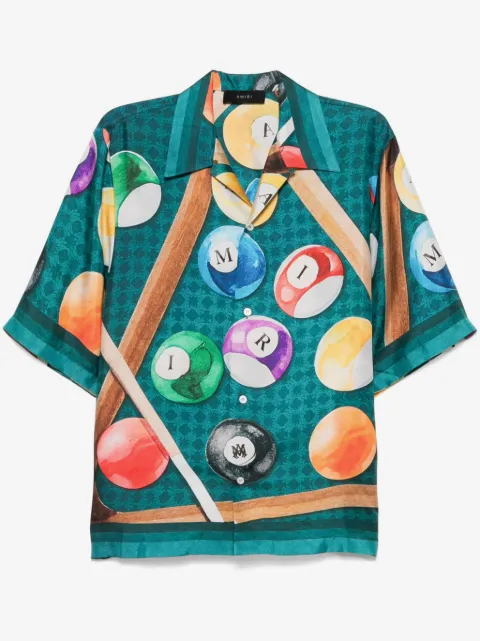AMIRI camisa bowling Billiards