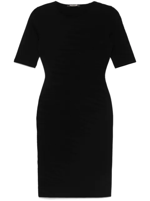 Roberto Cavalli openwork-areas mini dress UKM101MQ014 - 0