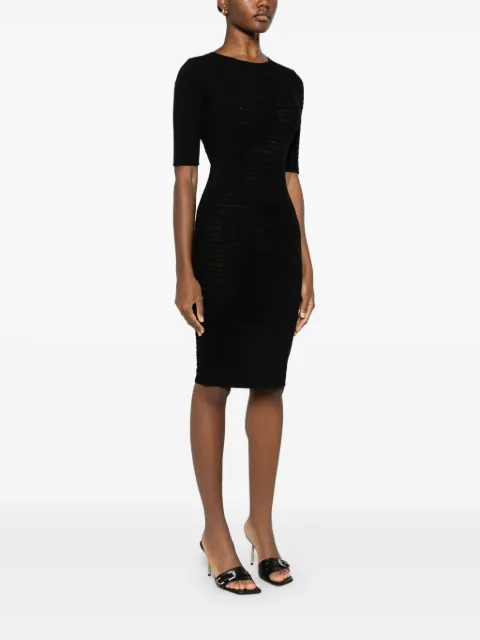 Roberto Cavalli openwork-areas mini dress UKM101MQ014 - 2