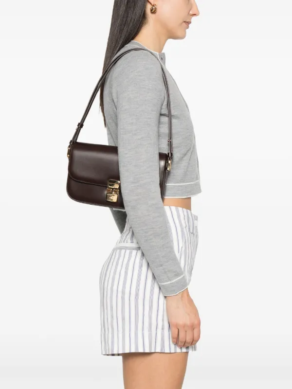 A.P.C. グレース ショルダーバッグ | ブラウン | FARFETCH JP A.P.C. グレース ショルダーバッグ | ブラウン | FARFETCH JP