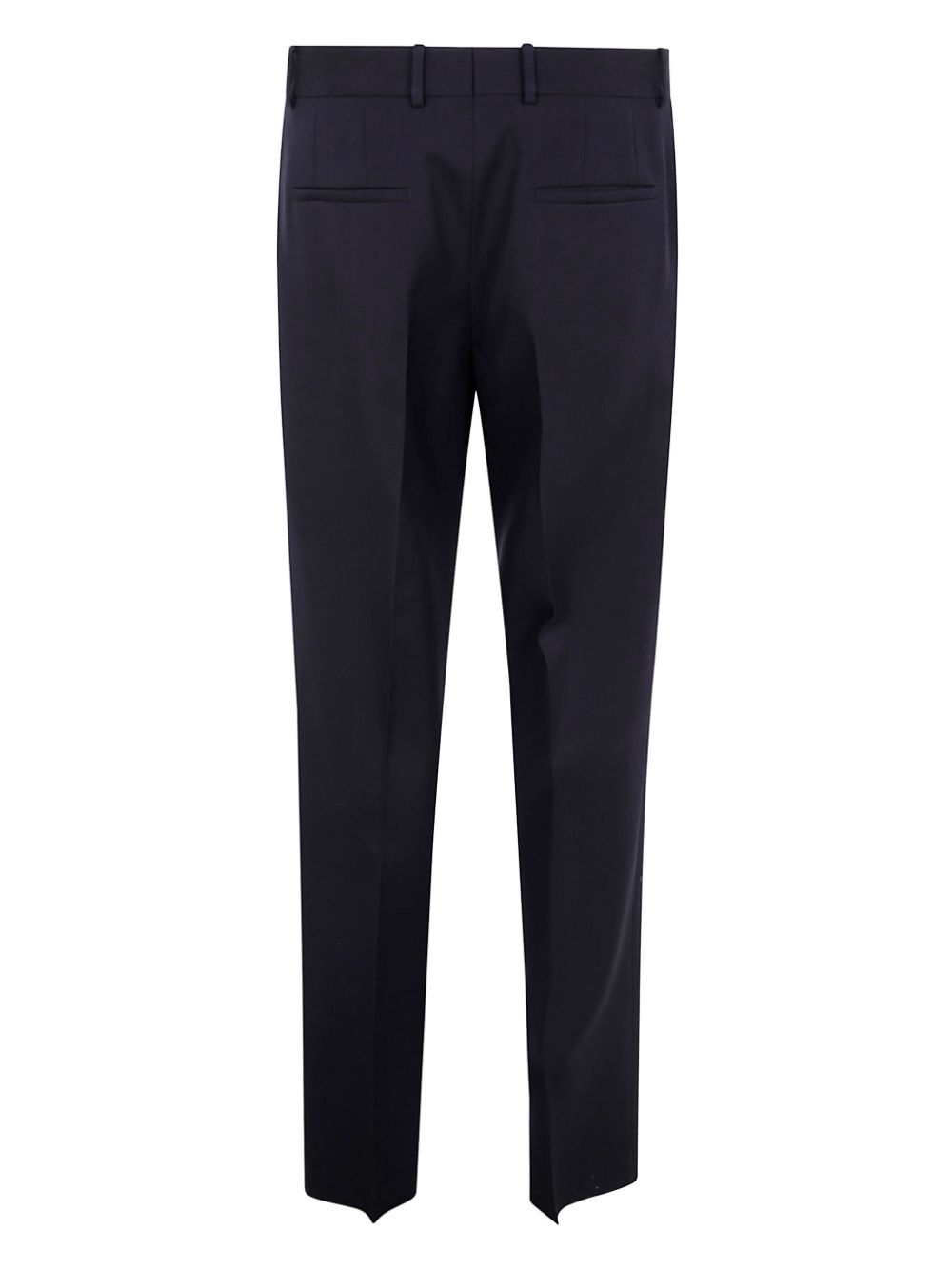 Jil Sander lightweight wool gabardine trousers - Blauw