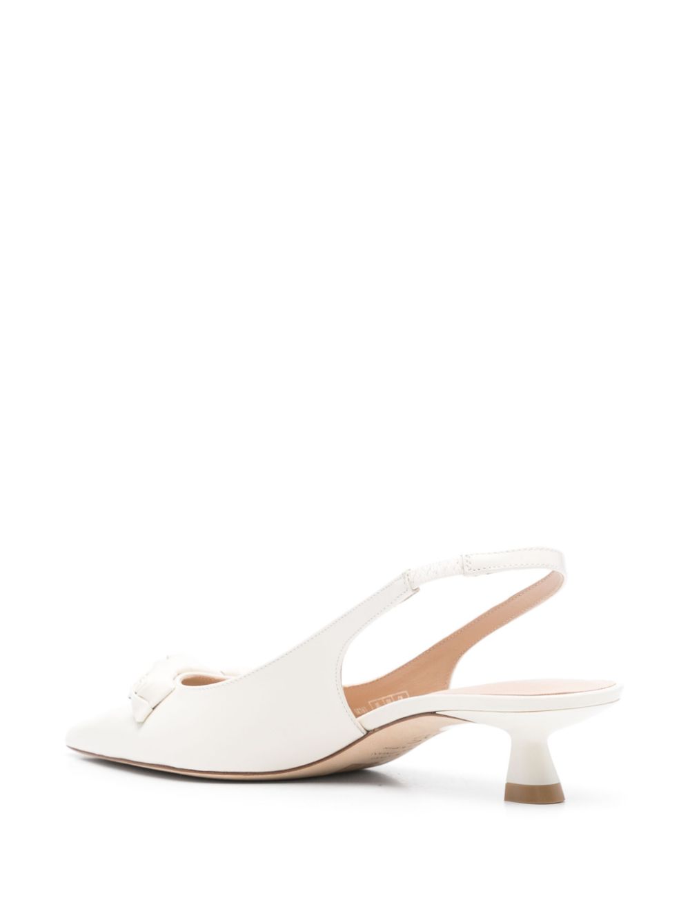 Stuart Weitzman 50 mm Stuart slingback pumps Beige