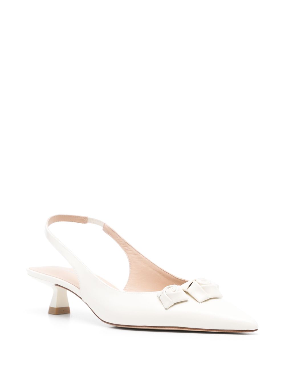 Stuart Weitzman 50 mm Stuart slingback pumps - Beige