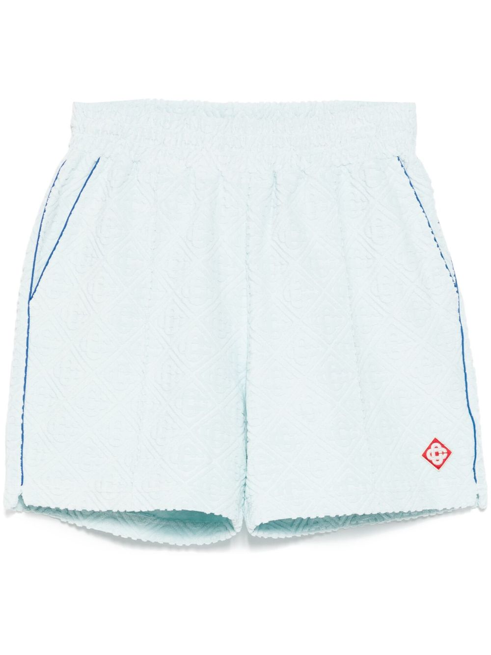 Casablanca logo patched short - Blue