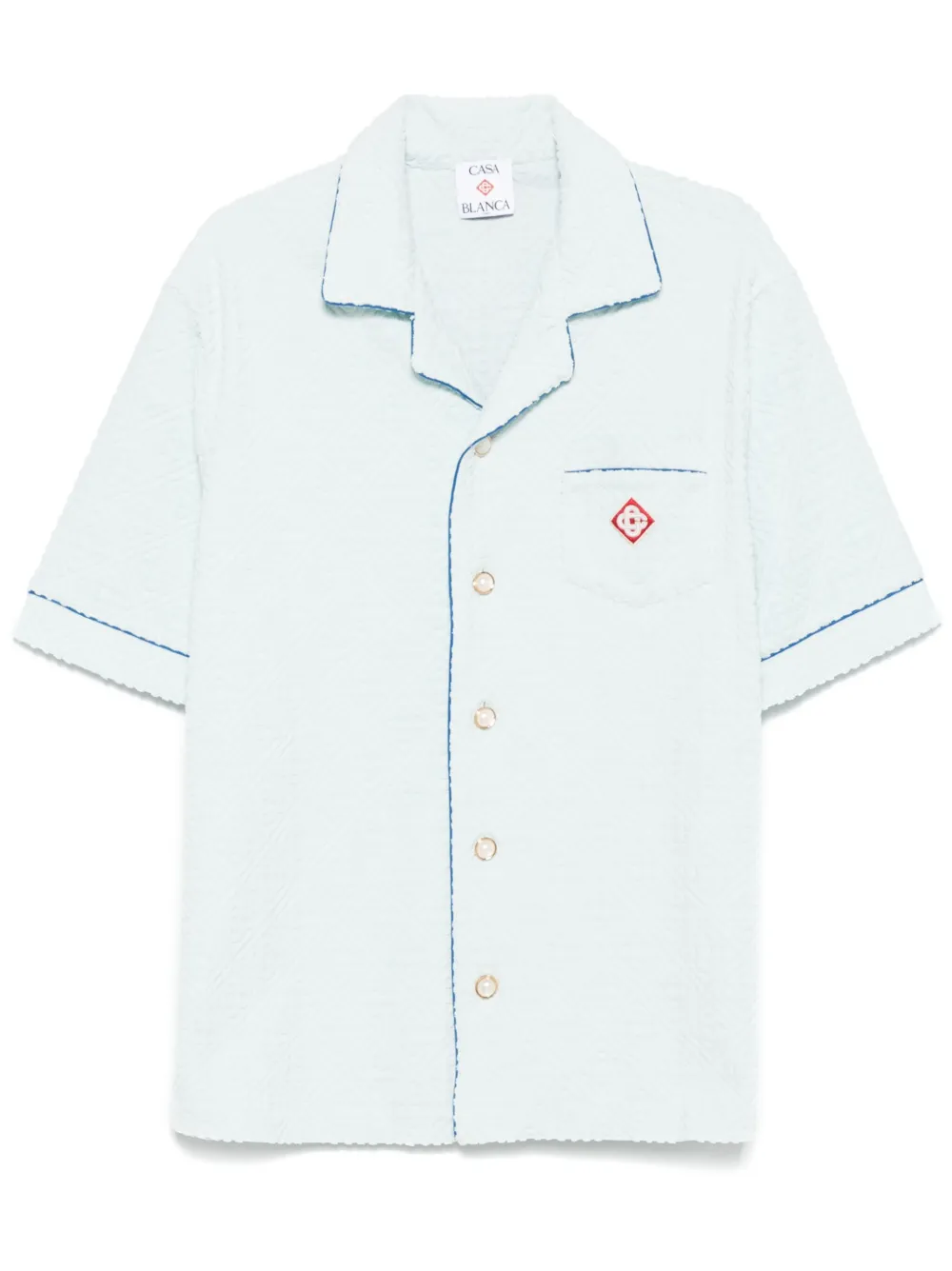 Casablanca Camicia con applicazione | blu | Image 1
