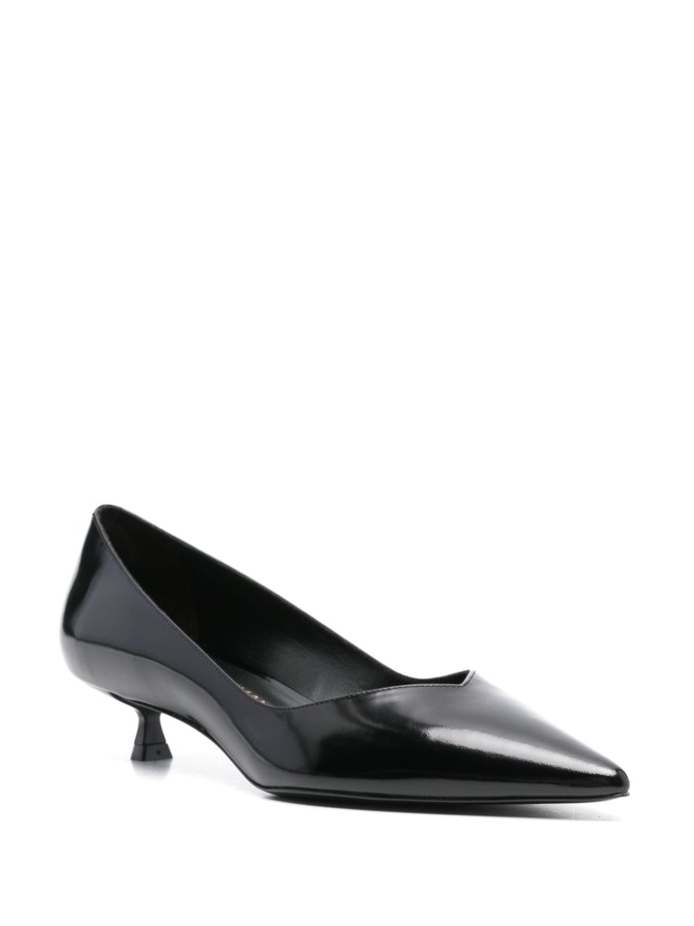 Stuart Weitzman 35 mm Eva pumps - Zwart