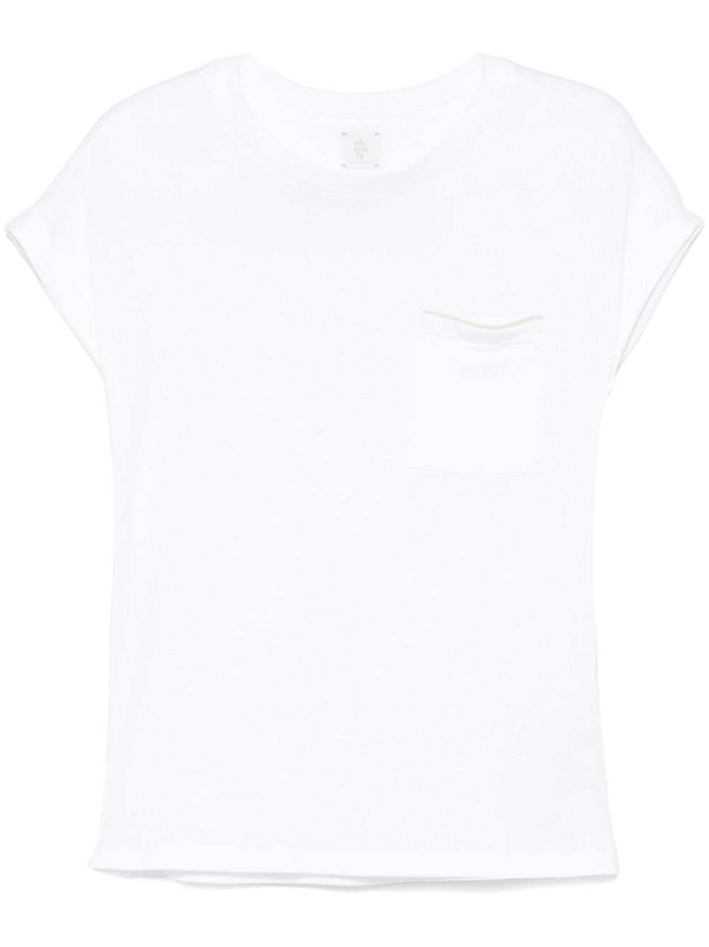 Eleventy jersey-texture T-shirt - White