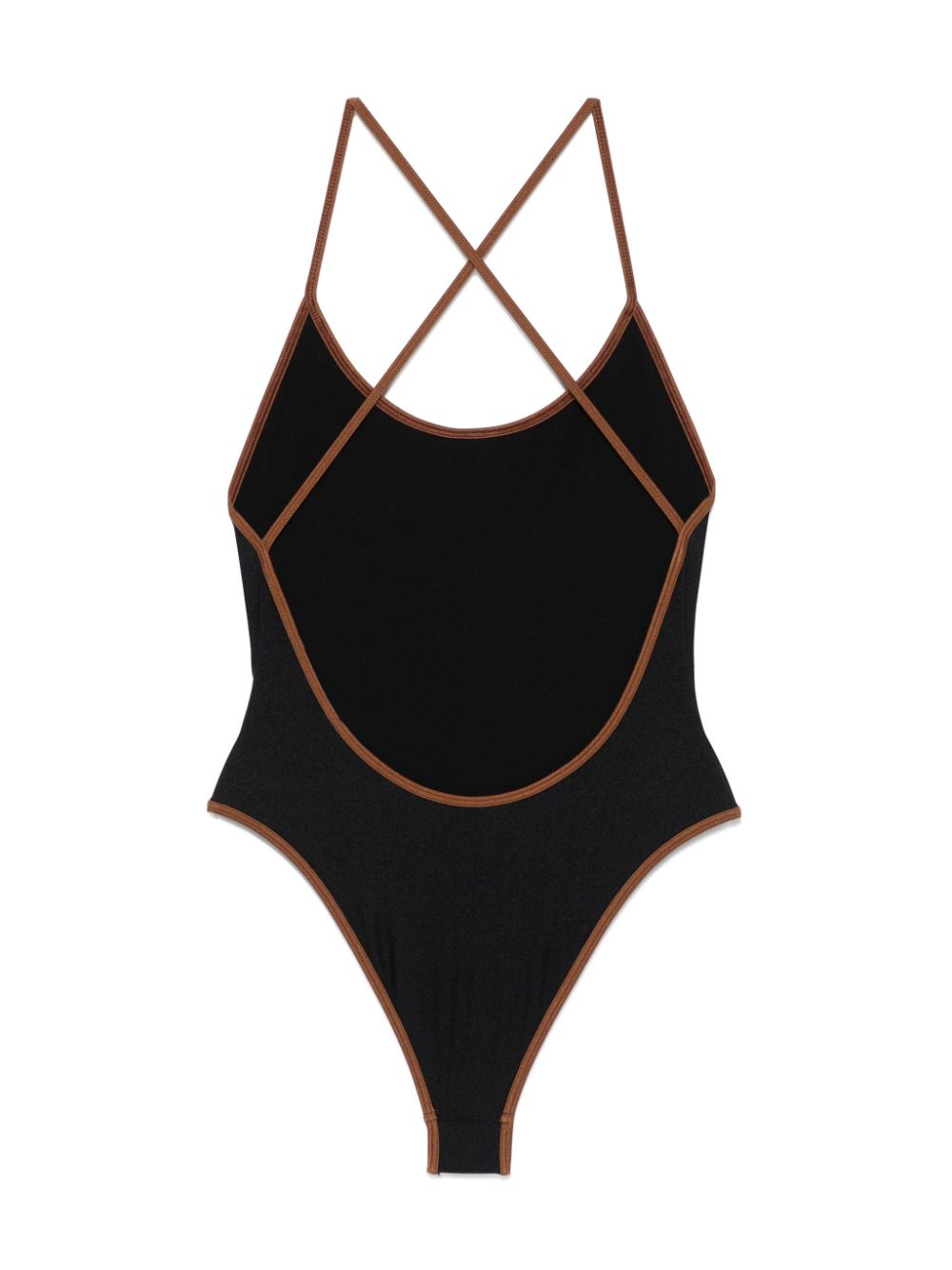 Philosophy Di Lorenzo Serafini logo-print swimsuit - Zwart