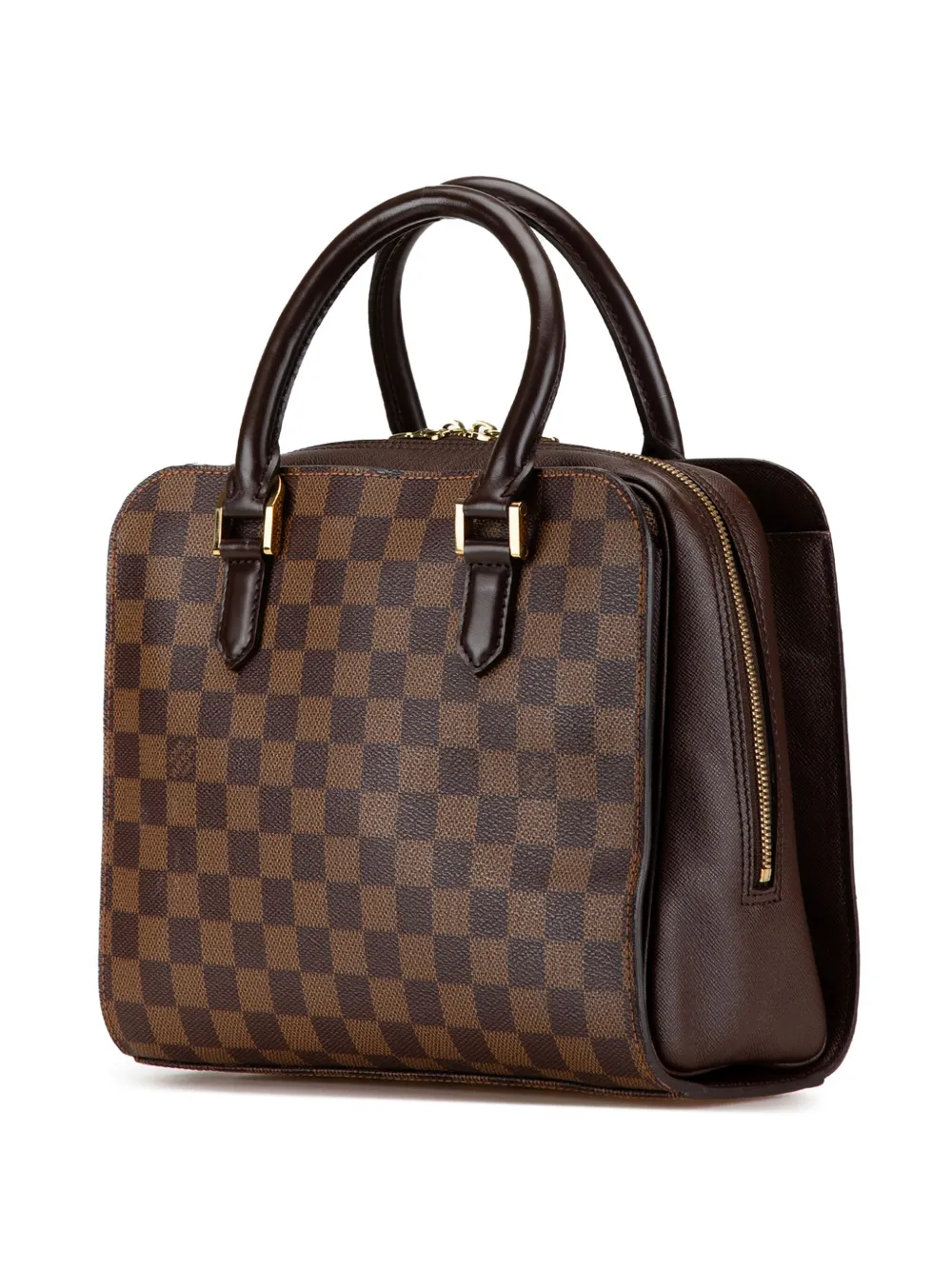 Louis Vuitton Pre-Owned 2002 Damier Ebene Triana handbag - Bruin