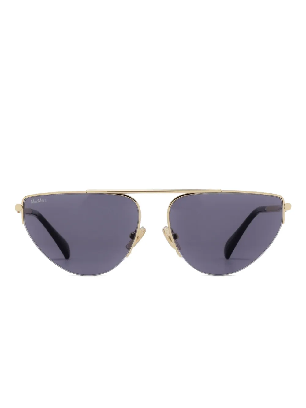 Max Mara Eyewear Occhiali da sole cat-eye - Oro
