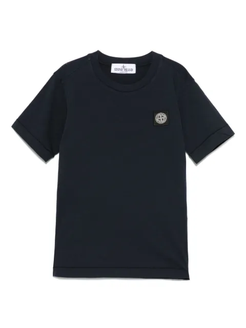 Stone Island Junior playera con parche del logo