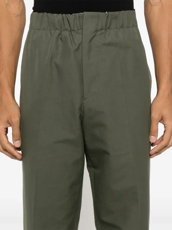 Jil Sander テーパードパンツ | グリーン | FARFETCH JP