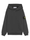 Stone Island Junior Compass-badge hoodie - Grey