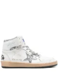 Golden Goose glitter-detailed sneakers - White