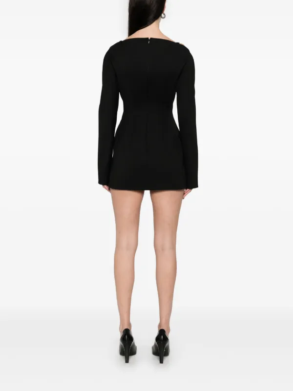 Sportmax Dakar Mini Dress | Black | FARFETCH CA