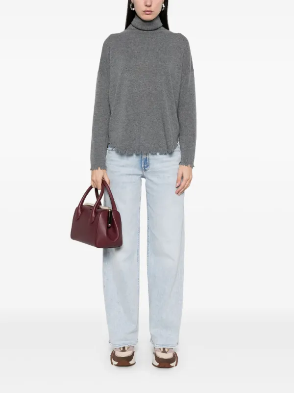 MOTHER The Spinner Zip Sneak ジーンズ | ブルー | FARFETCH JP