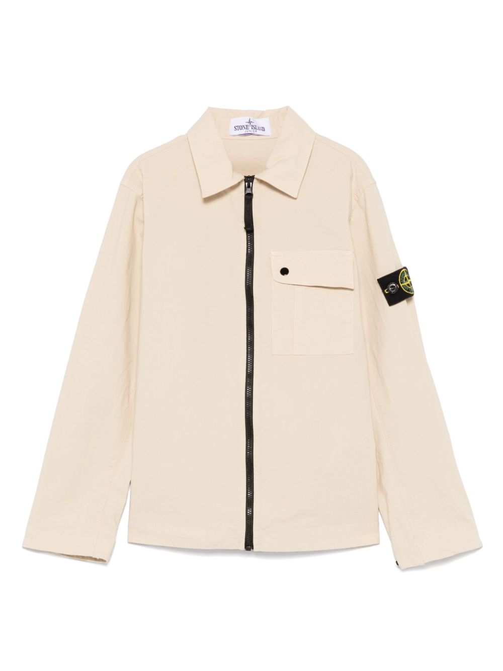 Stone Island Junior Compass-badge jacket - Neutrals