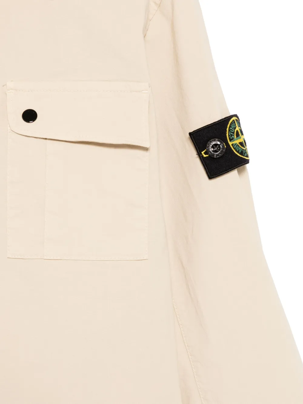 Stone Island Junior Jack met Compass-logopatch Beige