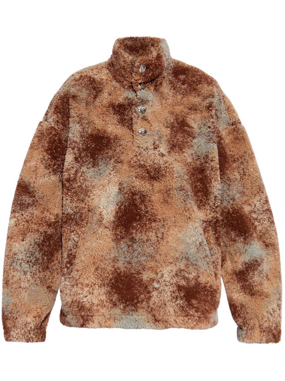 Alexander McQueen shearling jacket - Brown