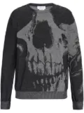 Alexander McQueen skull-intarsia sweater - Black