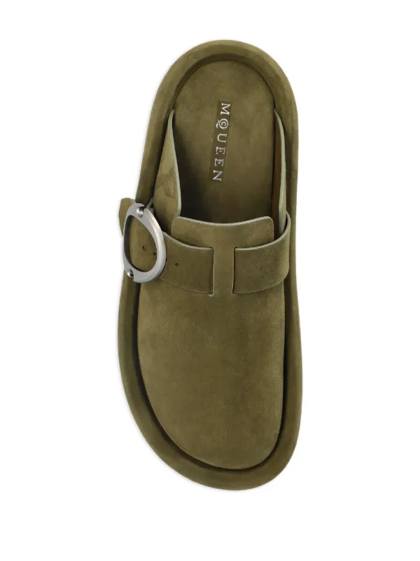 Alexander McQueen Arc Clogs | Green | FARFETCH