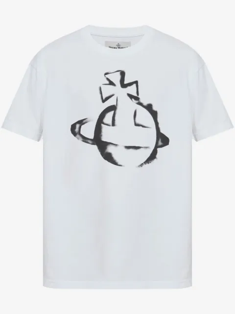 Vivienne Westwood T-Shirt mit Orb-Print